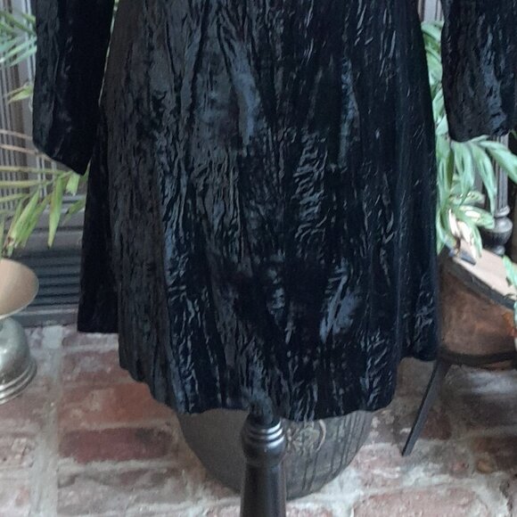 Vintage Bluemarine Crushed Velvet Dress - Picture 7 of 9